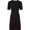 Calvin Klein A-Linien-Kleid, Mit Hohem Rundhalsausschnitt -Deutschland Glanz Dame Verkaufs-Shop 02f9df21cf33f7adabcbfc82675d4247
