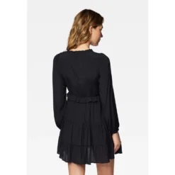 Mavi Minikleid »LONG SLEEVE DRESS«, Kurzes Kleid -Deutschland Glanz Dame Verkaufs-Shop 09064b1a22a2d0f3ecafe8b78abb1ee1