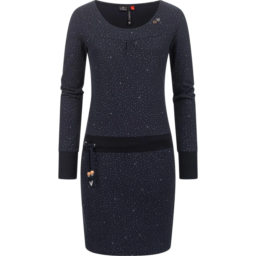 Ragwear Druckkleid »Penelope Print Intl.«, Langärmliges Baumwoll Kleid Mit Print 3 Ragwear Druckkleid »Penelope Print Intl.«, Langärmliges Baumwoll Kleid Mit Print