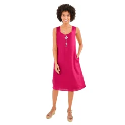 Heine Sommerkleid »Leinen-Kleid«