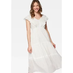 Mavi Maxikleid »LONG DRESS«, Langes Kleid -Deutschland Glanz Dame Verkaufs-Shop 18548e2c276a07690f146d26e373888f