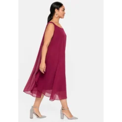 Sheego Partykleid »Kleid«, In Figurumspielender Passform -Deutschland Glanz Dame Verkaufs-Shop 18df528dc0029bed0f4a652f4c7336e2