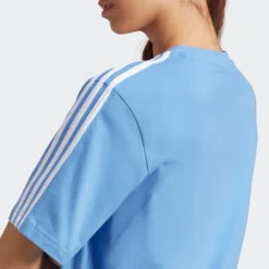 Adidas Sportswear Shirtkleid »ESSENTIALS 3STREIFEN SINGLE JERSEY BOYFRIEND KLEID« -Deutschland Glanz Dame Verkaufs-Shop 28dcc73994b5e8bf9b23b8fe1bc21db4