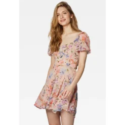 Mavi Volantkleid »PRINTED DRESS«, Kurzes Kleid -Deutschland Glanz Dame Verkaufs-Shop 2934a672771921c151d274d829f8d8c0