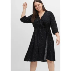 Sheego Druckkleid »Kleid«, In Wickeloptik, Mit Alloverprint 11 Sheego Druckkleid »Kleid«, In Wickeloptik, Mit Alloverprint -Deutschland Glanz Dame Verkaufs-Shop 35255aaf5085cb1a1d562b03b4c66c43