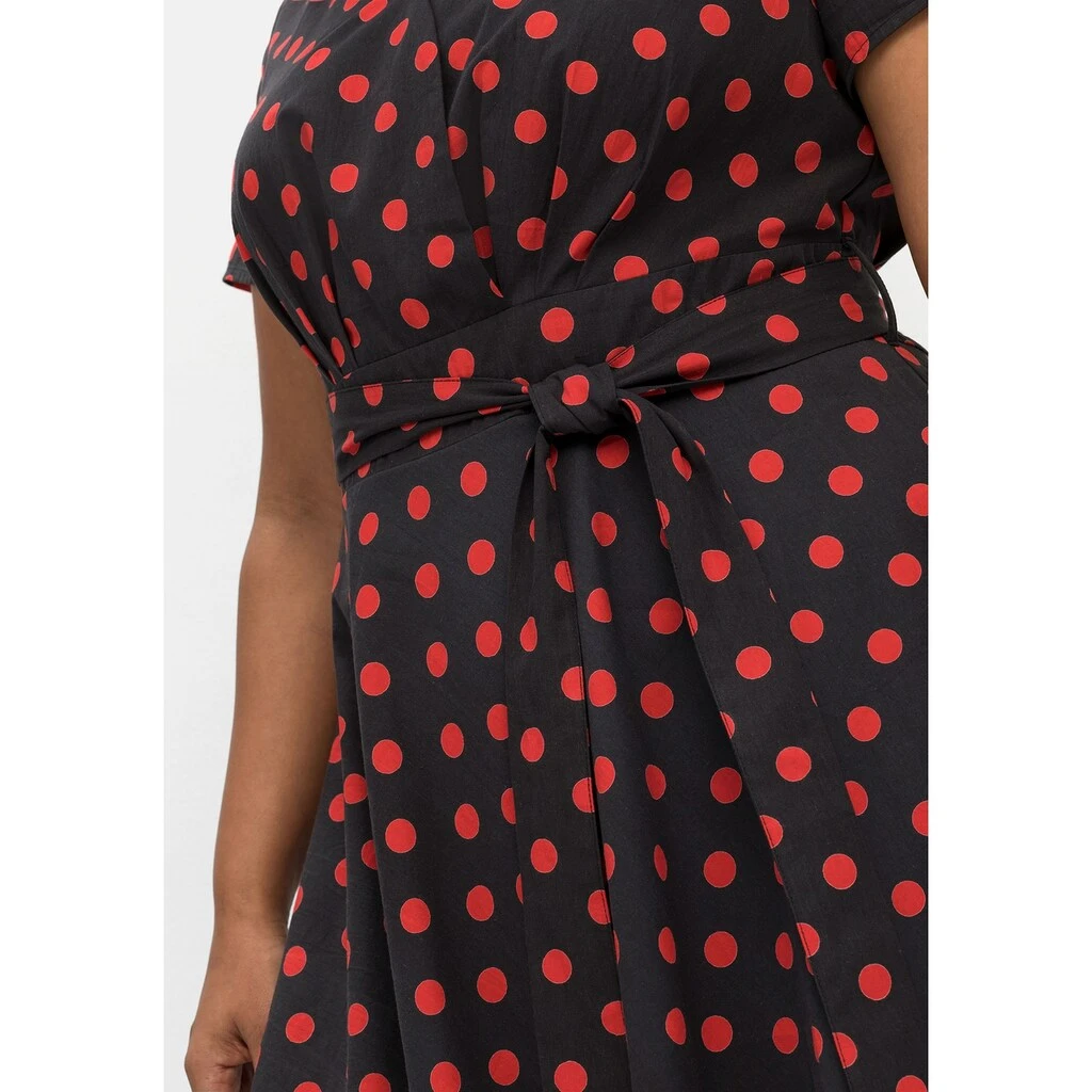 Sheego By Joe Browns Druckkleid »Kleid«, Mit Herzausschnitt Und Taillenband 5 Sheego By Joe Browns Druckkleid »Kleid«, Mit Herzausschnitt Und Taillenband – Bild 3