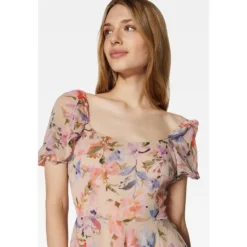 Mavi Volantkleid »PRINTED DRESS«, Kurzes Kleid -Deutschland Glanz Dame Verkaufs-Shop 3fb5761fc76350945328fb590ba719a6