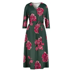 Classic Basics Wickelkleid »Kleid« -Deutschland Glanz Dame Verkaufs-Shop 49a171d42513ad39573178c343bf92f4