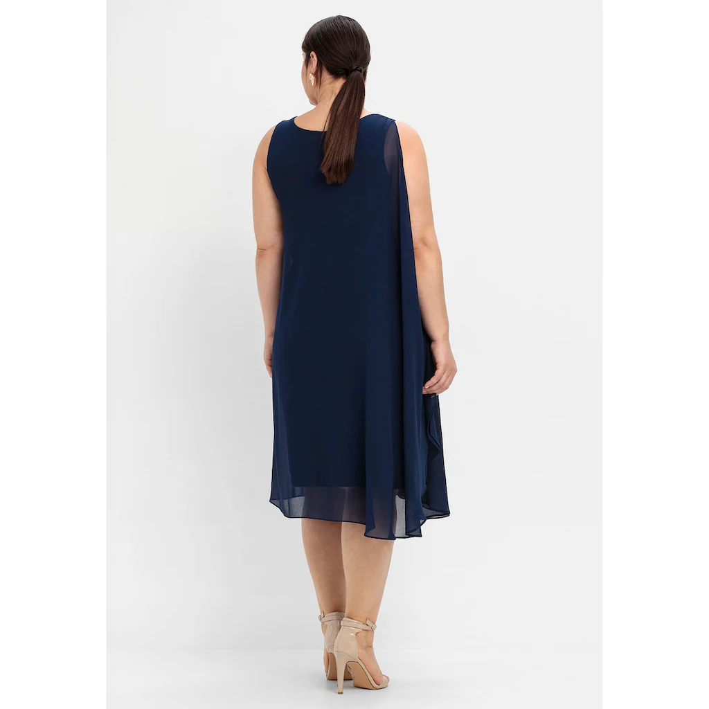 Sheego Partykleid »Kleid«, In Figurumspielender Passform 4 Sheego Partykleid »Kleid«, In Figurumspielender Passform – Bild 2