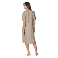CREATION L PREMIUM A-Linien-Kleid »Leinen-Kleid« -Deutschland Glanz Dame Verkaufs-Shop 581503c954a9f409e0150bd3e20bca49
