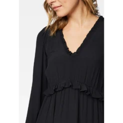 Mavi Minikleid »LONG SLEEVE DRESS«, Kurzes Kleid -Deutschland Glanz Dame Verkaufs-Shop 588e097bdb96e48ad73c933b0ede3f6c