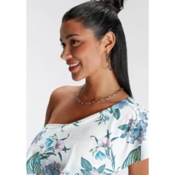 Melrose Off-Shoulder-Kleid, Mit Ziergürtel - NEUE KOLLEKTION -Deutschland Glanz Dame Verkaufs-Shop 58e750cec7e905a79741897e08ee9c14