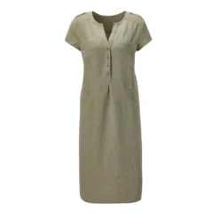 CREATION L PREMIUM Sommerkleid »Leinen-Kleid« -Deutschland Glanz Dame Verkaufs-Shop 63cade1d334e311b688532b8b95b8947