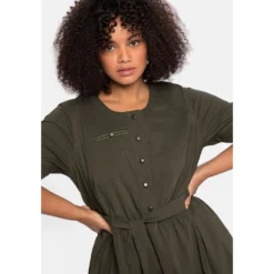 Sheego Blusenkleid »Kleid«, Mit Knopfleiste Und Bindegürtel 9 Sheego Blusenkleid »Kleid«, Mit Knopfleiste Und Bindegürtel -Deutschland Glanz Dame Verkaufs-Shop 690bd74ecdf7fa52afe62cc4cce551d2