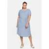 Sheego Sommerkleid »Kleid«, Mit Alloverdruck Und Taillen-Bindeband -Deutschland Glanz Dame Verkaufs-Shop 6d08afdf32dd197142e8137263f769a6