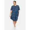 Sheego Sommerkleid »Kleid«, Mit Alloverprint, In Stufen-Optik -Deutschland Glanz Dame Verkaufs-Shop 6e788317de3a0376dab6b35752afaaca