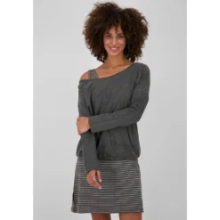 Alife & Kickin Jerseykleid »SunnyAK«, (Set, 2 Tlg., Mit T-Shirt), Süßes Kleid Im 2-in1-Style