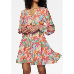 Mavi Volantkleid »SHORT DRESS«, Volant Kleid -Deutschland Glanz Dame Verkaufs-Shop 7af97306234ed9c5ac7da1bb88229d34