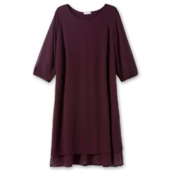 Sheego Chiffonkleid »Kleid«, In Lagen-Optik -Deutschland Glanz Dame Verkaufs-Shop 8215992316fd9f3908af1e38319ab592