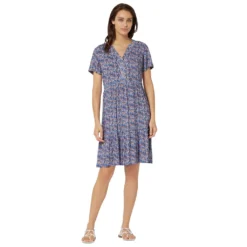 Inspirationen A-Linien-Kleid »Druck-Kleid« -Deutschland Glanz Dame Verkaufs-Shop 8551714f21de22389e4a4f71f50d487e