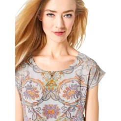 LINEA TESINI By Heine Druckkleid »Druck-Kleid« -Deutschland Glanz Dame Verkaufs-Shop 95522947cc3df90d6980eed24724a52d