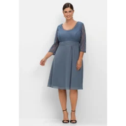 Sheego Abendkleid »Kleid«, Mit Leicht Ausgestelltem Rock 11 Sheego Abendkleid »Kleid«, Mit Leicht Ausgestelltem Rock -Deutschland Glanz Dame Verkaufs-Shop 9bc8287310fb6d2cc61164a35bf0476e