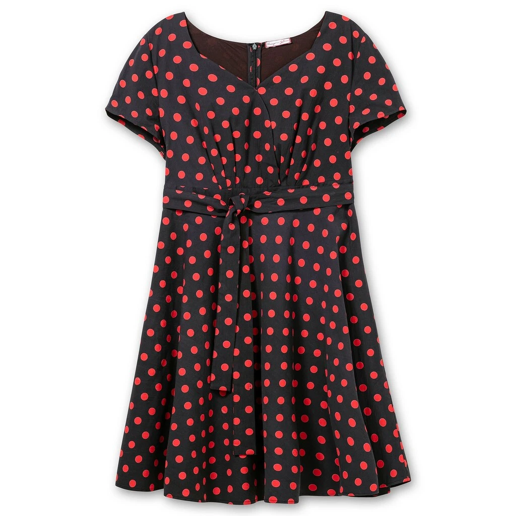 Sheego By Joe Browns Druckkleid »Kleid«, Mit Herzausschnitt Und Taillenband 6 Sheego By Joe Browns Druckkleid »Kleid«, Mit Herzausschnitt Und Taillenband – Bild 4