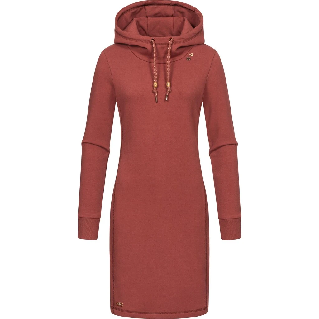 Ragwear Sweatkleid »Sabreen«, Langärmliges Baumwoll Kleid Mit Kapuze 3 Ragwear Sweatkleid »Sabreen«, Langärmliges Baumwoll Kleid Mit Kapuze