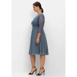 Sheego Abendkleid »Kleid«, Mit Leicht Ausgestelltem Rock 13 Sheego Abendkleid »Kleid«, Mit Leicht Ausgestelltem Rock -Deutschland Glanz Dame Verkaufs-Shop aa75bea78af907f55ac8277f03f5a3e9