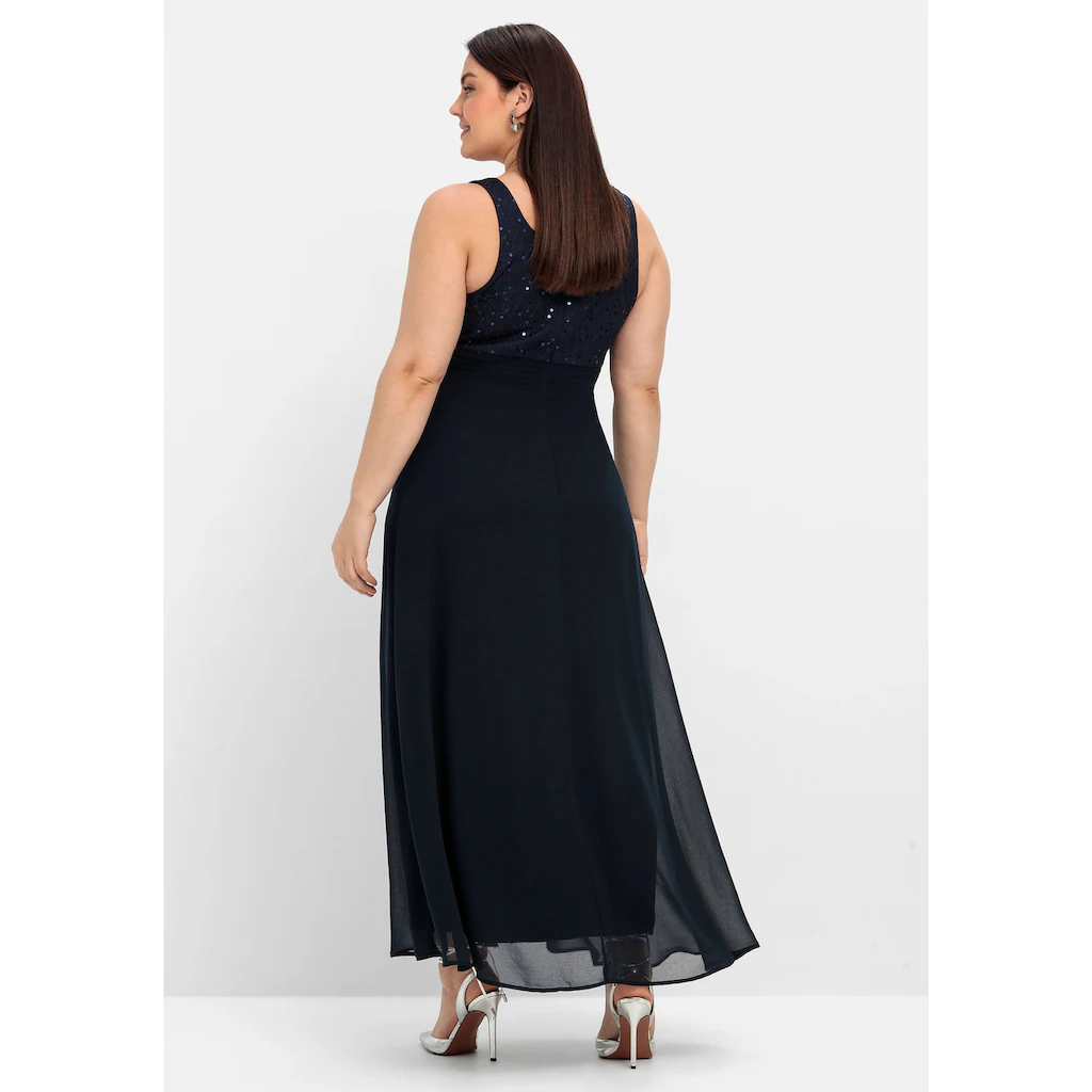 Sheego Abendkleid »Kleid«, Mit Floraler Spitze 4 Sheego Abendkleid »Kleid«, Mit Floraler Spitze – Bild 2