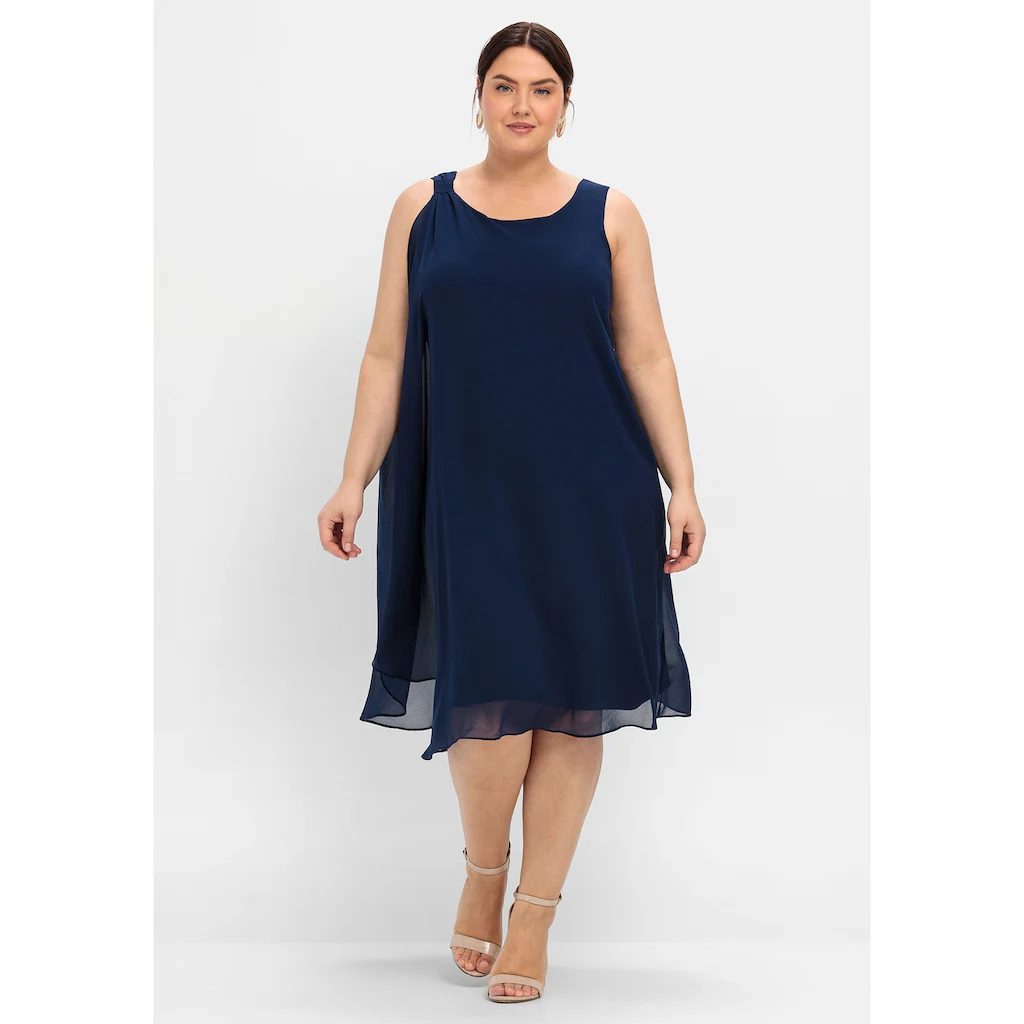 Sheego Partykleid »Kleid«, In Figurumspielender Passform 3 Sheego Partykleid »Kleid«, In Figurumspielender Passform