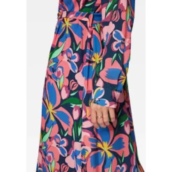 Mavi Maxikleid »PRINTED LONG DRESS«, Kleid Mit Muster -Deutschland Glanz Dame Verkaufs-Shop bd26c23221324b97a95498e64280c727