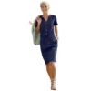 Casual Looks Blusenkleid »Kleid« -Deutschland Glanz Dame Verkaufs-Shop c1fbfd9b288374fe046a01f85bc15548