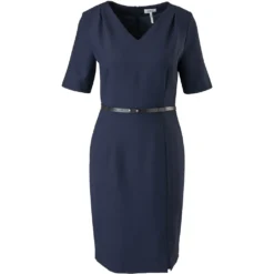 S.Oliver BLACK LABEL Midikleid »Kleid Aus Viskosestretch«, (1 Tlg.) -Deutschland Glanz Dame Verkaufs-Shop c489b2f6467d52c5754142ca0ae1b09b