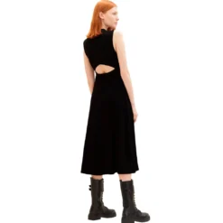 TOM TAILOR Denim A-Linien-Kleid, Rückenabschluss -Deutschland Glanz Dame Verkaufs-Shop ca8de614a95d402b0303a8419a7ff281