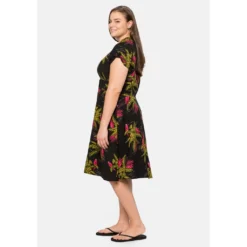 Sheego By Joe Browns Sommerkleid »Kleid«, Mit Knopfleiste Und Weit Schwingendem Rock -Deutschland Glanz Dame Verkaufs-Shop d558d8fc40f523541b9ae573b4849173