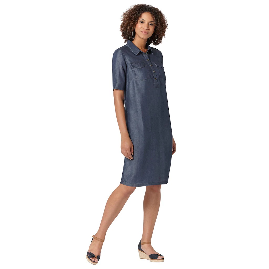 Casual Looks Hemdblusenkleid »Kleid« 4 Casual Looks Hemdblusenkleid »Kleid« – Bild 2