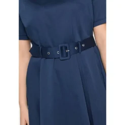 Sheego Cocktailkleid »Kleid«, Mit Gürtel, Reißverschluss Und Seitentaschen -Deutschland Glanz Dame Verkaufs-Shop da615911501ee9acf1316d2a6b4a166f