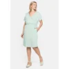 Sheego Sommerkleid »Kleid«, In Wickeloptik, Mit V-Ausschnitt -Deutschland Glanz Dame Verkaufs-Shop dc249fd549199e0e0b7c71eceb83bc74