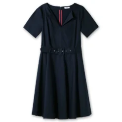 Sheego Cocktailkleid »Kleid«, Mit Gürtel Und Reverskragen -Deutschland Glanz Dame Verkaufs-Shop de43e093c765b05b4ca8e09634d62fb2