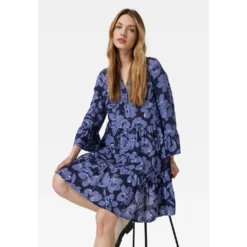 Mavi Volantkleid »SHORT DRESS«, Kurzes Kleid -Deutschland Glanz Dame Verkaufs-Shop ea18fd9b982a7f6629f676aa1592f220