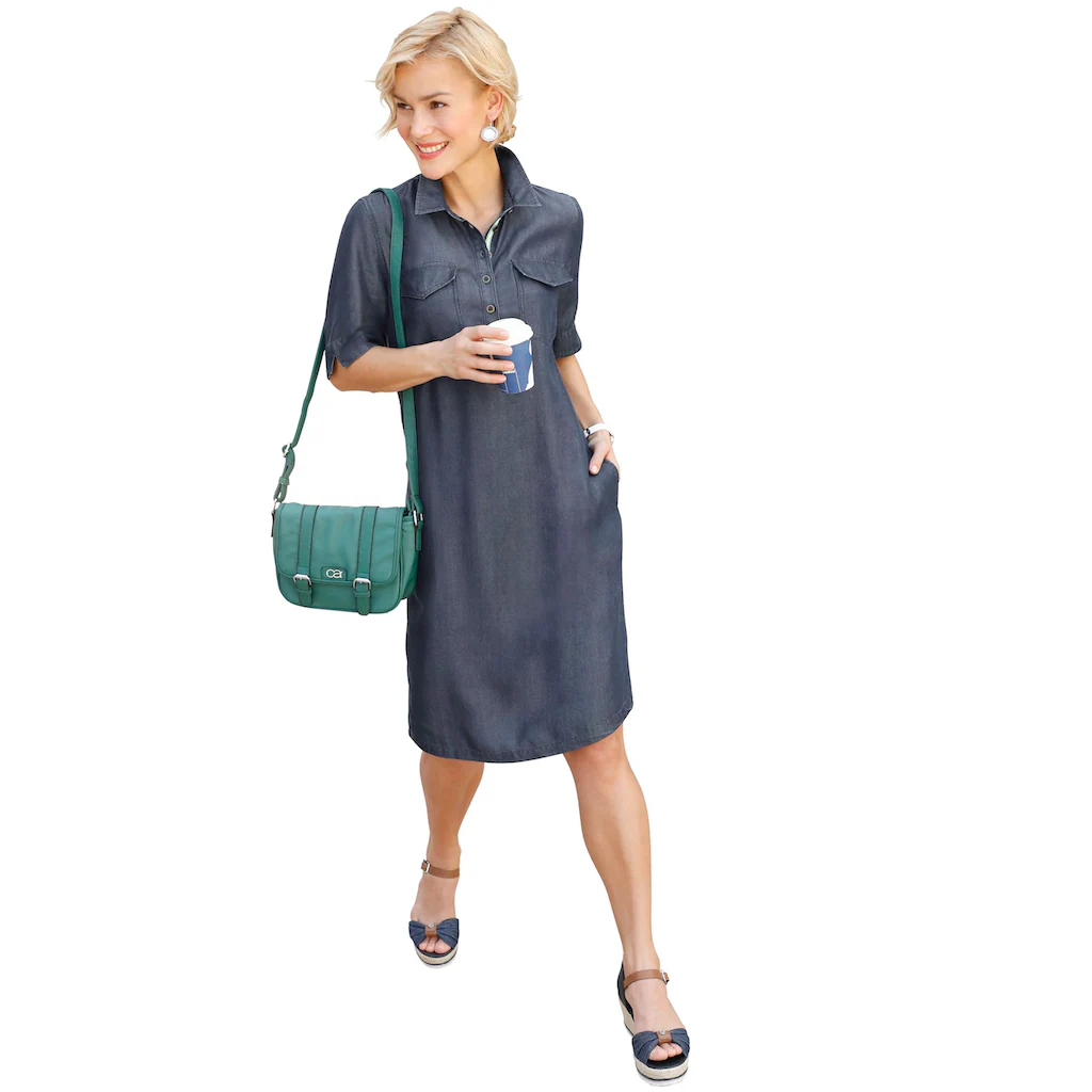 Casual Looks Hemdblusenkleid »Kleid« 3 Casual Looks Hemdblusenkleid »Kleid«
