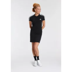 Adidas Sportswear Shirtkleid »ESSENTIALS 3STREIFEN KLEID« -Deutschland Glanz Dame Verkaufs-Shop ec7c047f6cbeafbe537eac1e93aa7876
