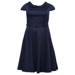 Sheego By Joe Browns Cocktailkleid »Kleid«, Mit Bubikragen Und Stoffgürtel -Deutschland Glanz Dame Verkaufs-Shop f30999545cd00cdd805835f5a5951903