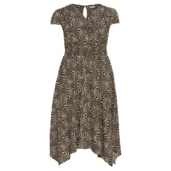 Sheego By Joe Browns Sommerkleid »Kleid«, Mit Grafischem Druck, Im Zipfelschnitt -Deutschland Glanz Dame Verkaufs-Shop f62e52200d6a1f0ad3116be5868d9e80