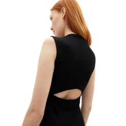 TOM TAILOR Denim A-Linien-Kleid, Rückenabschluss -Deutschland Glanz Dame Verkaufs-Shop f73f9133e9db783faba82463cabcc409