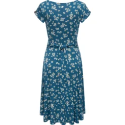Ragwear Sommerkleid »Ivone«, Leichtes Jersey-Kleid Mit Stylischer Raffung -Deutschland Glanz Dame Verkaufs-Shop fbdd03fb14acd420ced6e975e3146e2a